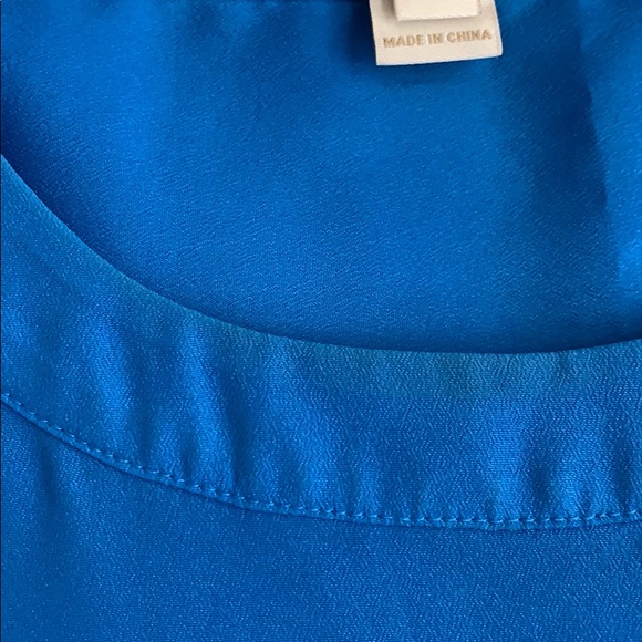 J. Crew Factory sleeveless drapey top - Picture 3 of 5